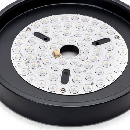 Aigostar - LED Hämardatav laeventilaator LED/24W/230V 2700-6500K 165cm must + kaugjuhtimispult