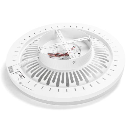 Aigostar - LED Hämardatav laeventilaator LED/40W/230V 2700/4000/6500K d. 50 cm + kaugjuhtimispult valge