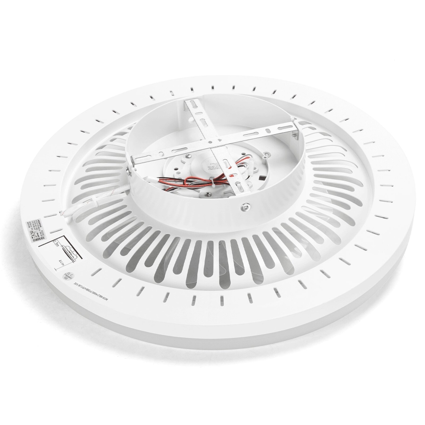 Aigostar - LED Hämardatav laeventilaator LED/40W/230V 2700/4000/6500K d. 50 cm + kaugjuhtimispult valge