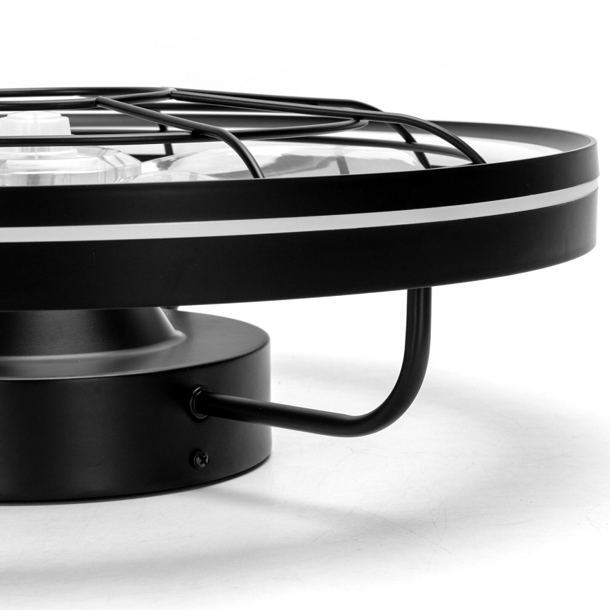 Aigostar - LED Hämardatav laeventilaator LED/40W/230V 2700-6500K d. 48 cm + kaugjuhtimispult must