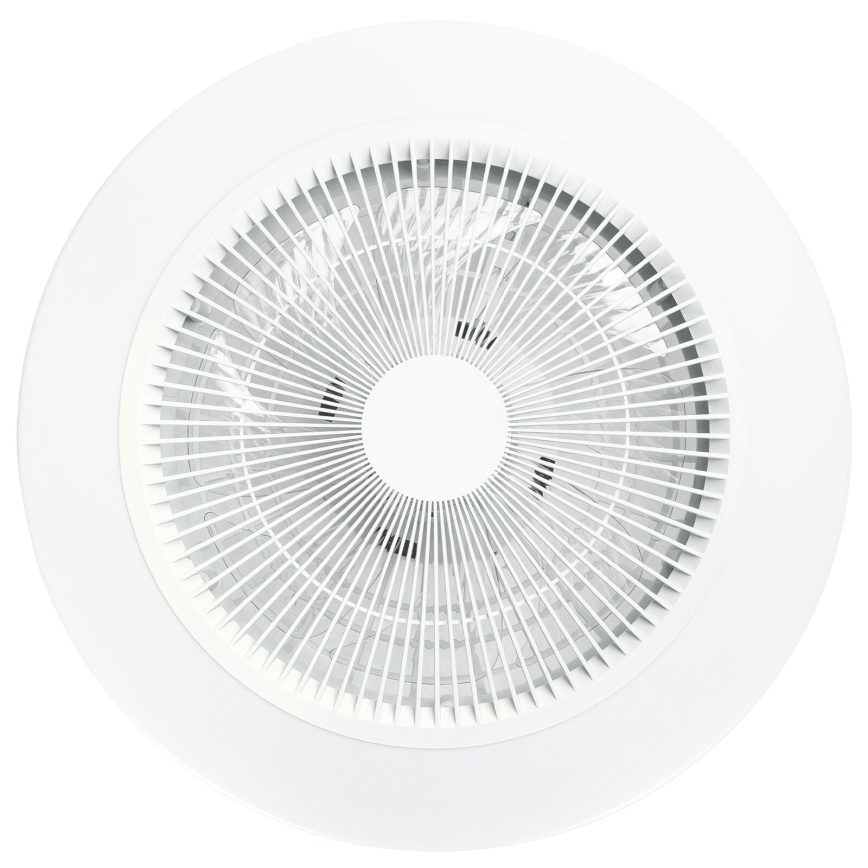 Aigostar - LED Hämardatav laeventilaator LED/40W/230V 2700-6500K d. 48 cm + kaugjuhtimispult valge