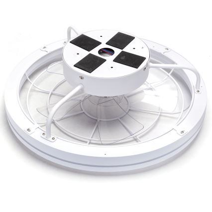 Aigostar - LED Hämardatav laeventilaator LED/40W/230V 2700-6500K d. 48 cm + kaugjuhtimispult valge