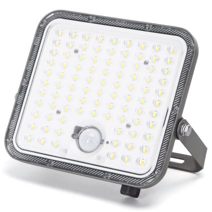 Aigostar - LED Hämardatav päikesepaneeliga prožektor anduriga LED/120W/3,4V 6500K IP66 + kaugjuhtimispult
