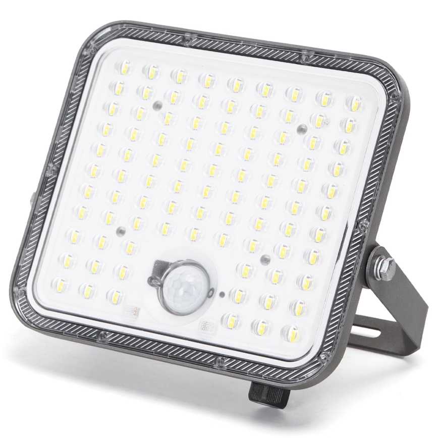 Aigostar - LED Hämardatav päikesepaneeliga prožektor anduriga LED/120W/3,4V 6500K IP66 + kaugjuhtimispult