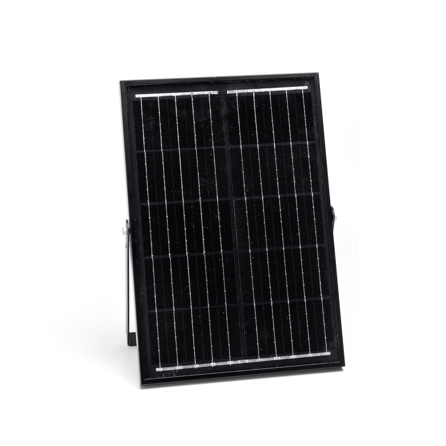 Aigostar - LED Hämardatav päikesepaneeliga prožektor LED/100W/3,4V IP65 + kaugjuhtimispult