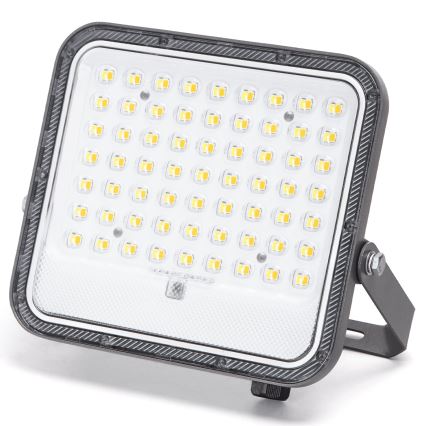 Aigostar - LED Hämardatav päikesepaneeliga prožektor LED/100W/3,4V 3000/4000/6500K IP66 + kaugjuhtimispult
