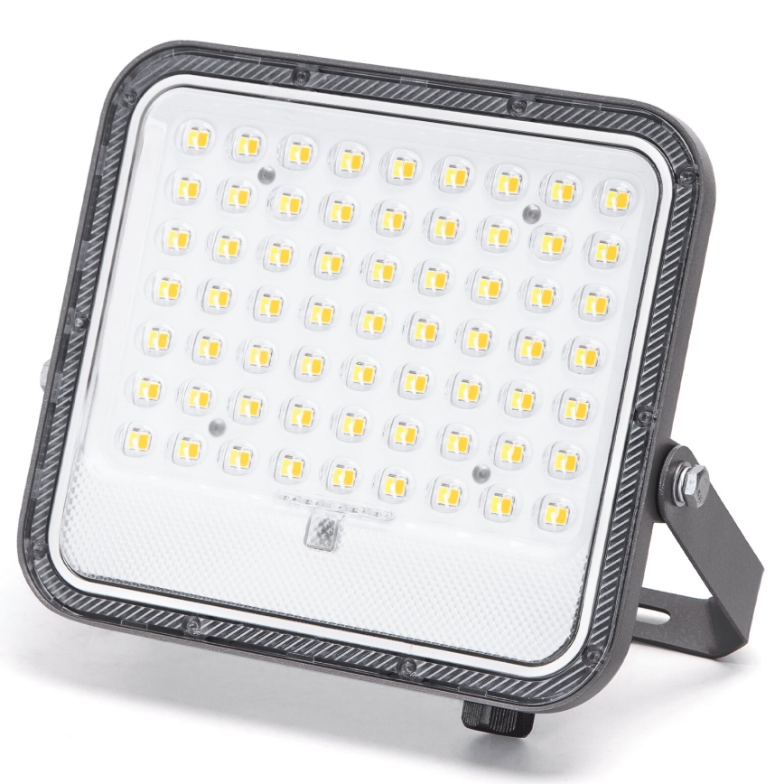 Aigostar - LED Hämardatav päikesepaneeliga prožektor LED/100W/3,4V 3000/4000/6500K IP66 + kaugjuhtimispult