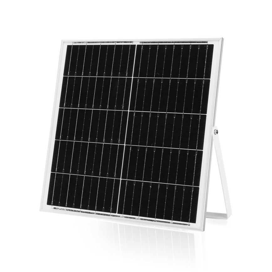 Aigostar - LED Hämardatav päikesepaneeliga prožektor LED/200W/3,2V IP65 20000 mAh + kaugjuhtimispult
