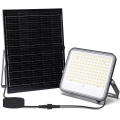 Aigostar - LED Hämardatav päikesepaneeliga prožektor LED/200W/3,4V 3000/4000/6500K IP66 + kaugjuhtimispult