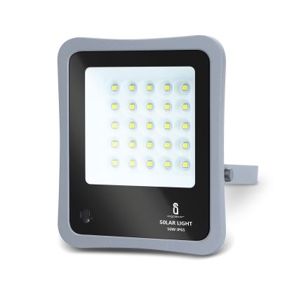 Aigostar - LED Hämardatav päikesepaneeliga prožektor LED/50W/3,2V IP65 + pult