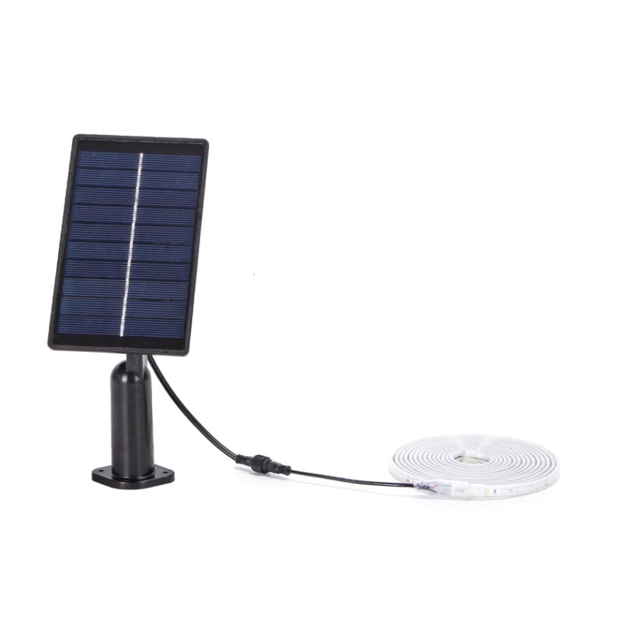 Aigostar - LED Hämardatav päikesepaneeliga valgusriba LED/1,6W/3,2V 3 m 1600 mAh 6500K IP65 + kaugjuhtimispult
