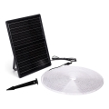 Aigostar - LED Hämardatav päikesepaneeliga valgusriba LED/20W/3,2V 20 m 6500K IP65 + kaugjuhtimispult