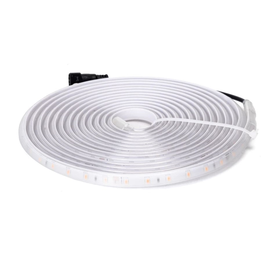 Aigostar - LED Hämardatav päikesepaneeliga valgusriba LED/5W/3,2V 5 m 6500K IP65 4000 mAh + kaugjuhtimispult