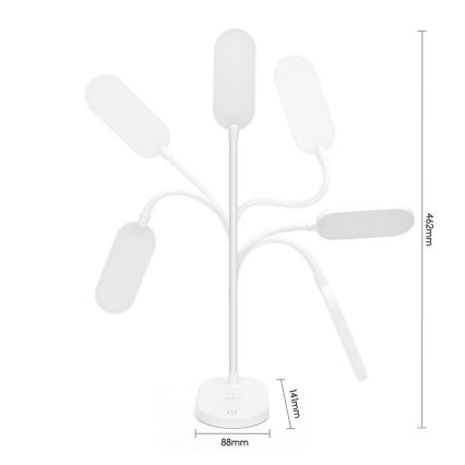 Aigostar - LED Hämardatav puutetundlik laualamp LED/3W/5V
