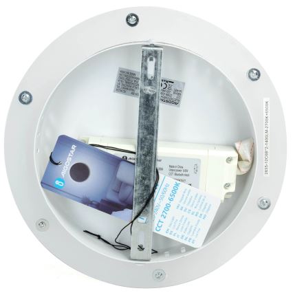 Aigostar - LED Hämardatav seinavalgusti MESH Nutikas LED/12W/230V 2700-6500K valge