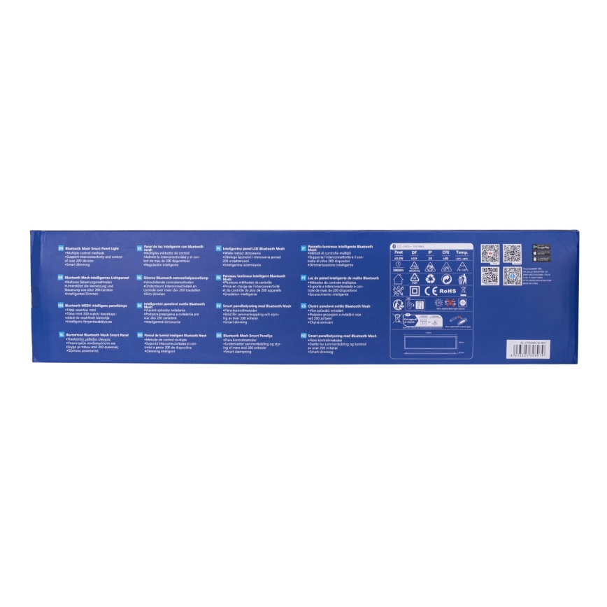 Aigostar - LED Hämardatav süvistatav valguspaneel MESH LED/36W/230V 2700-6500K 120x30 cm