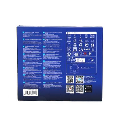 Aigostar - LED Hämardatav süvistatav valgusti MESH LED/15W/230V 2700-6500K d. 17 cm