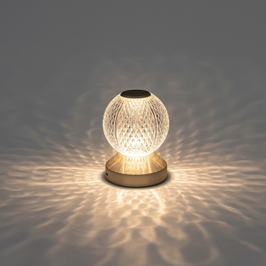 Aigostar - LED Hämardatav laetav laualamp LED/1W/5V 2700/4000/6500K 1800mAh 13,5 cm
