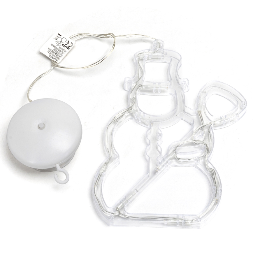 Aigostar - LED jõulukaunistus 10xLED/3xAAA lumememm 20,5 cm