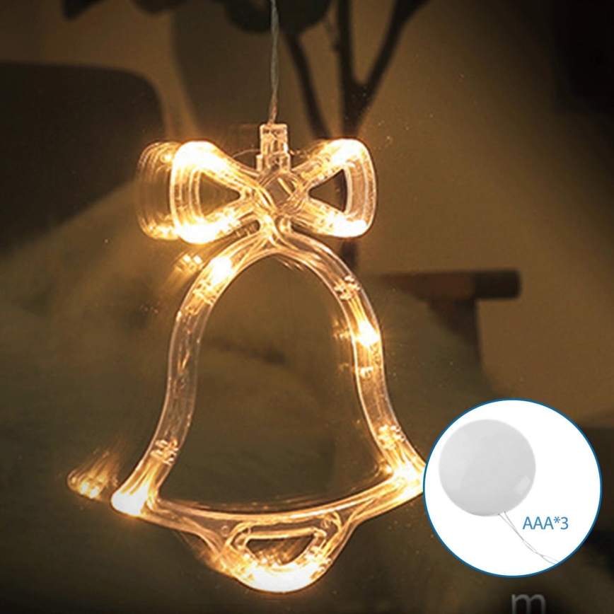 Aigostar - LED Jõulukaunistus LED/3xAAA bell 18cm