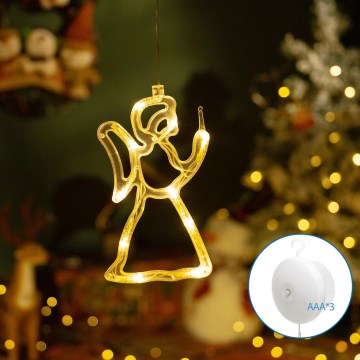 Aigostar - LED Jõulukaunistus LED/3xAAA ingel 21cm