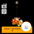 Aigostar - LED Jõulukaunistus LED/3xAAA Jõululennuk 17cm