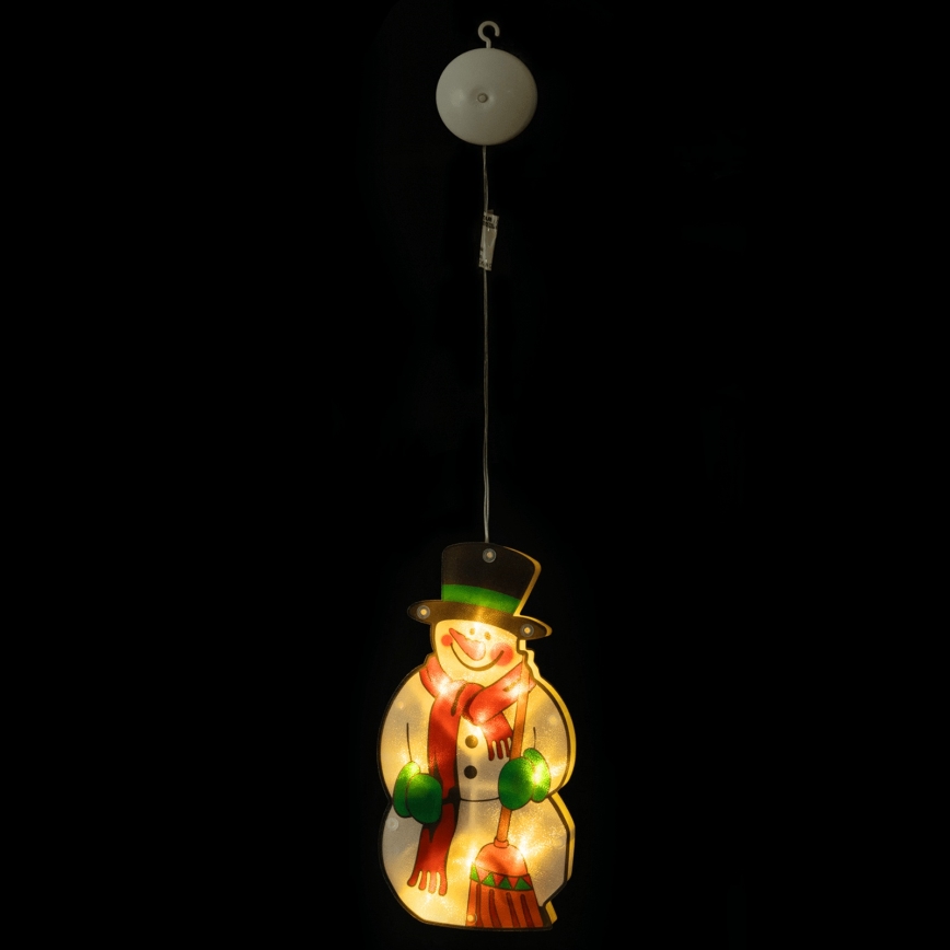 Aigostar - LED Jõulukaunistus LED/3xAAA lumememm 25cm