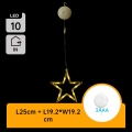 Aigostar - LED Jõulukaunistus LED/3xAAA täht 19cm