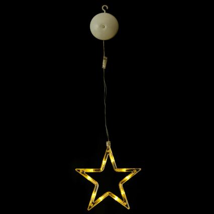 Aigostar - LED Jõulukaunistus LED/3xAAA täht 19cm
