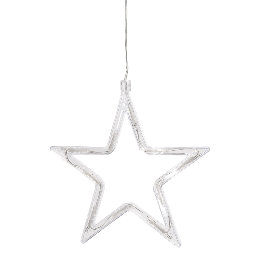 Aigostar - LED Jõulukaunistus LED/3xAAA täht 19cm