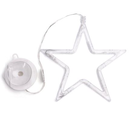 Aigostar - LED Jõulukaunistus LED/3xAAA täht 19cm