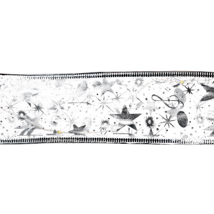 Aigostar - LED jõulukett 100xLED/3xAA 10 m soe valge hõbedane