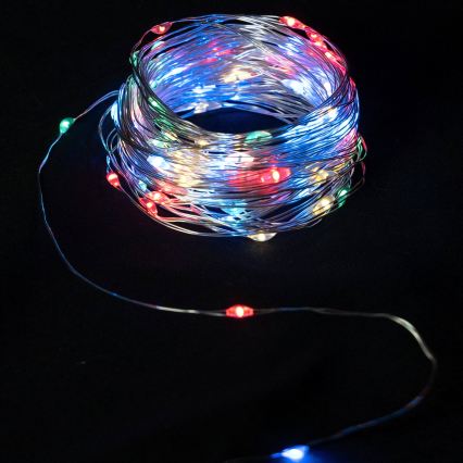 Aigostar - LED jõulukett 40xLED/2x3V 4m mitmevärviline