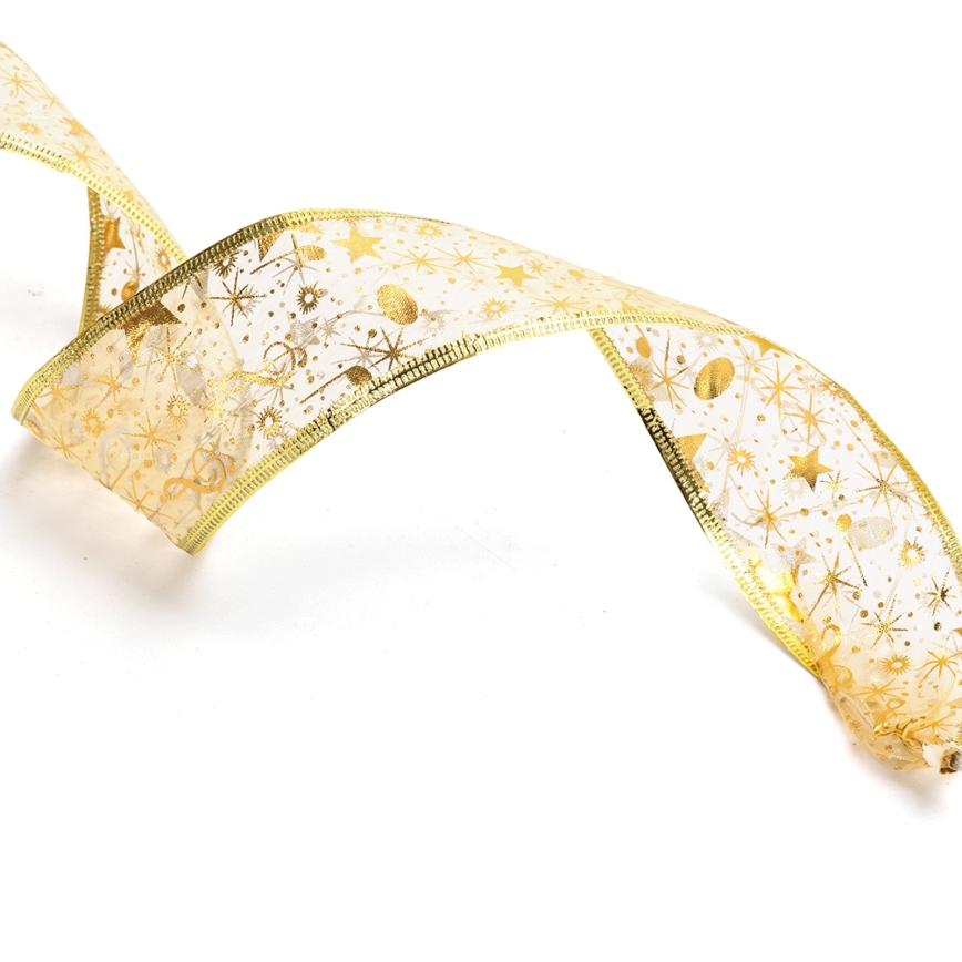 Aigostar - LED jõulukett 50xLED/3xAA 5m soe valge kuldne