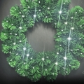 Aigostar - LED jõulupärg väljas kasutamiseks, 72 LED / 3×AA, Ø 50 cm, IP44, külmvalge