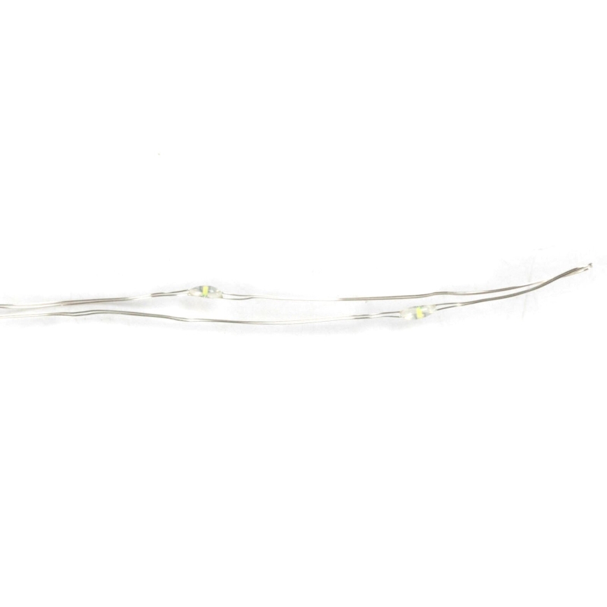 Aigostar - LED Jõuluteemaline valguskett 100xLED/3xAA 10,3m külm valge