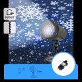 Aigostar - LED jõuluteemaline väline lumehelveste projektor LED/5W/230V IP44 külm valge