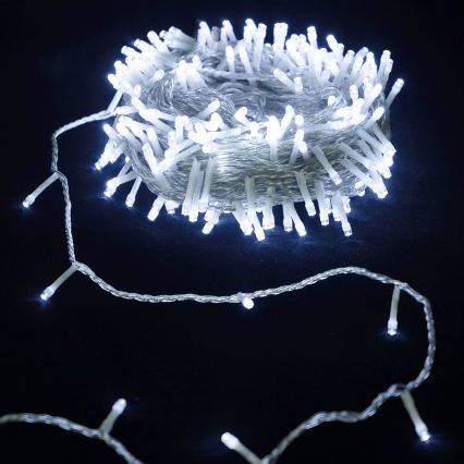 Aigostar - LED jõulutuled 100xLED/3xAA 10,3m külmvalge