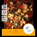 Aigostar - LED jõulutuled 20xLED/3xAA 2 m soe valge
