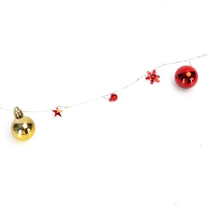 Aigostar - LED jõulutuled 20xLED/3xAA 2m soe valge