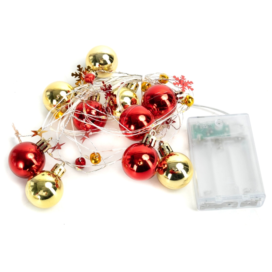 Aigostar - LED jõulutuled 20xLED/3xAA 2m soe valge