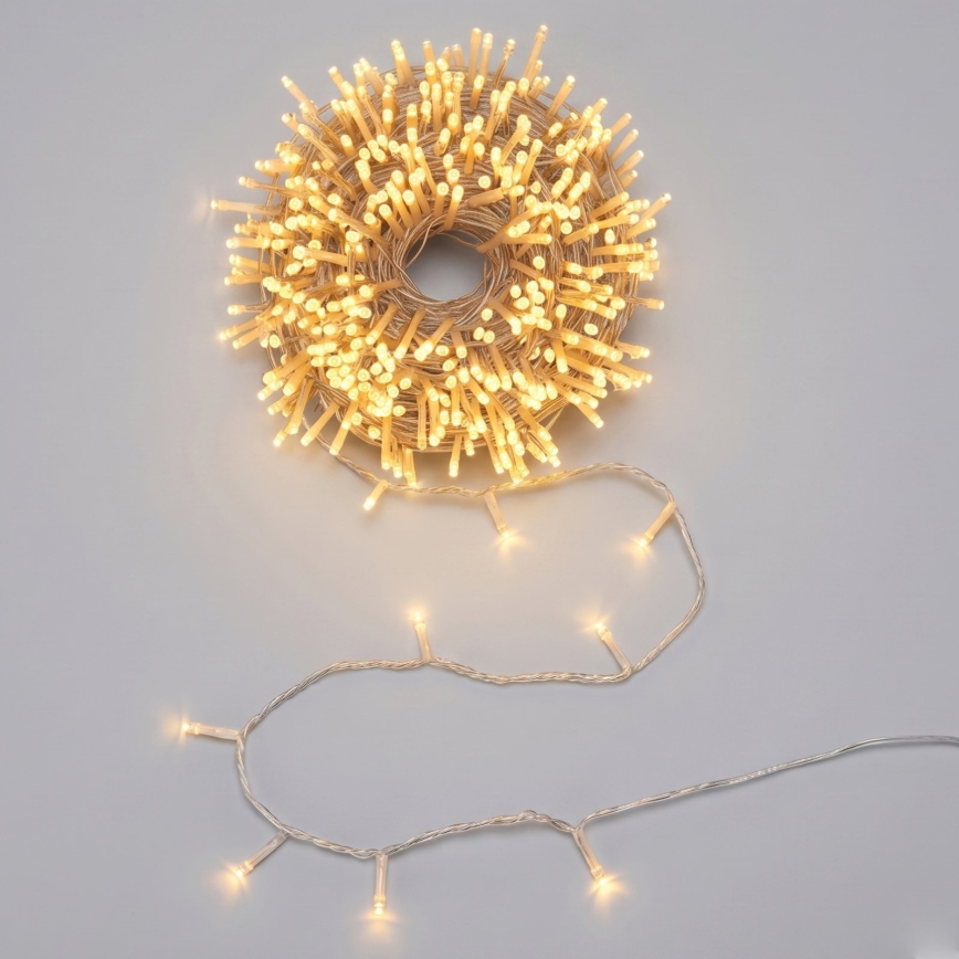 Aigostar - LED jõuluvalguskett 20xLED/3xAA 2,3 m soe valge