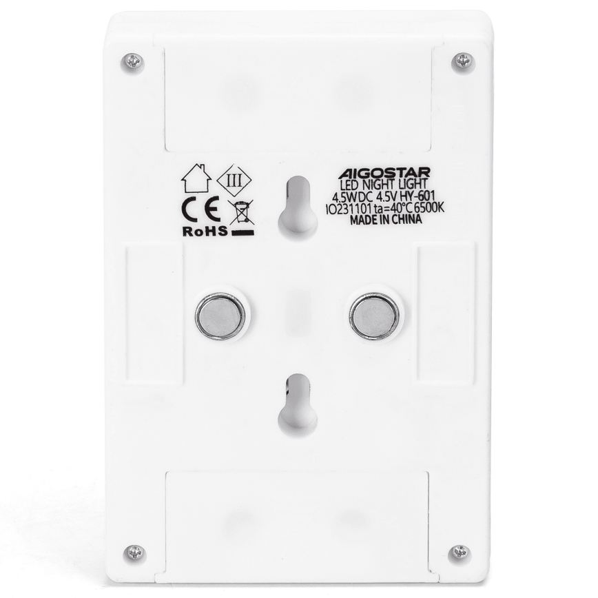 Aigostar - LED kaasaskantav öölamp LED/3xAAA 6500K