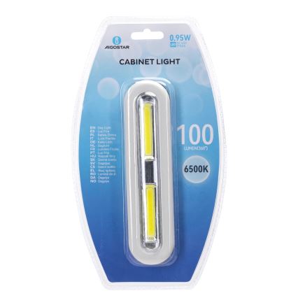 Aigostar - LED-kapi valgustus LED/3xAAA 6500K valge
