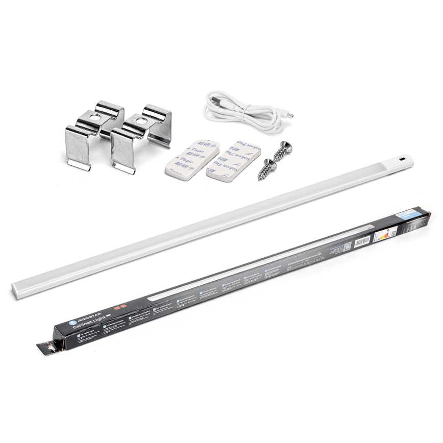 Aigostar - LED-kapi valgustus liikumisanduriga LED/6W/5V 5700K valge
