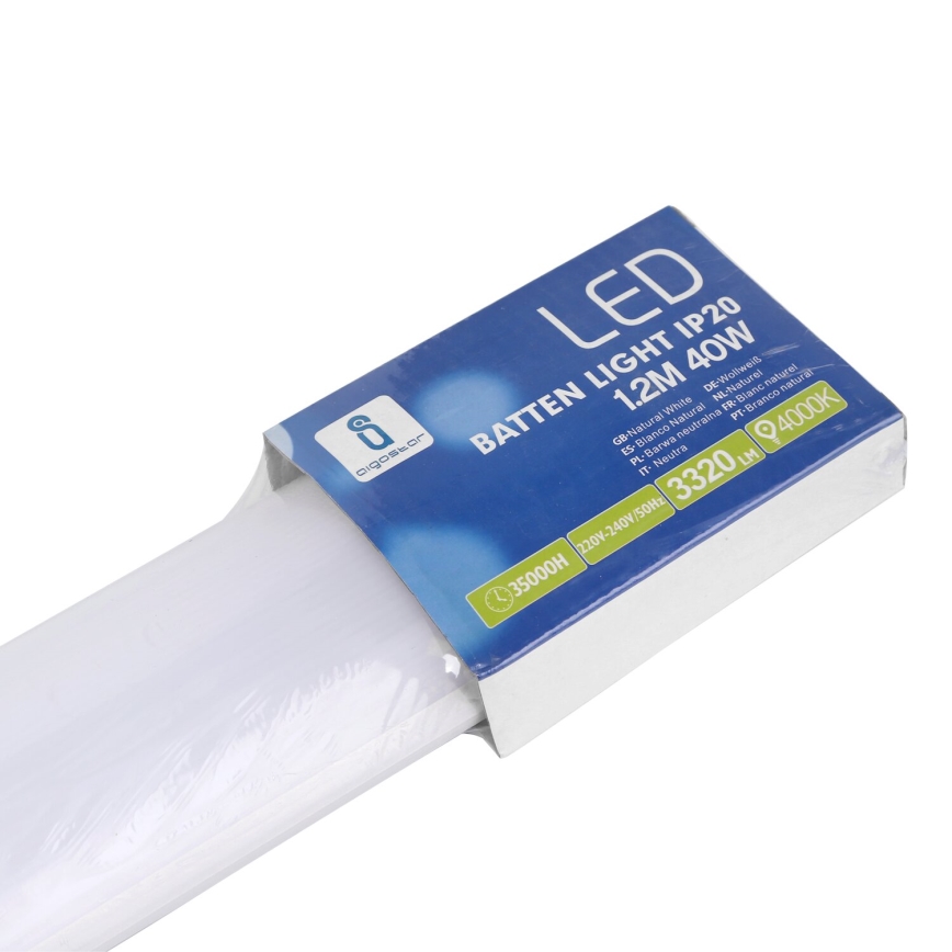 Aigostar - LED Kapialune valgusti kööki LED/40W/230V 4000K 120 cm valge