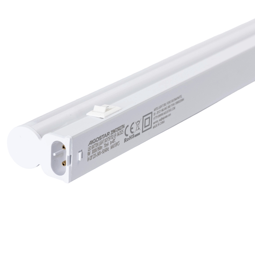 Aigostar - LED kapialune valgusti LED/9W/230V 3000K 57,2 cm