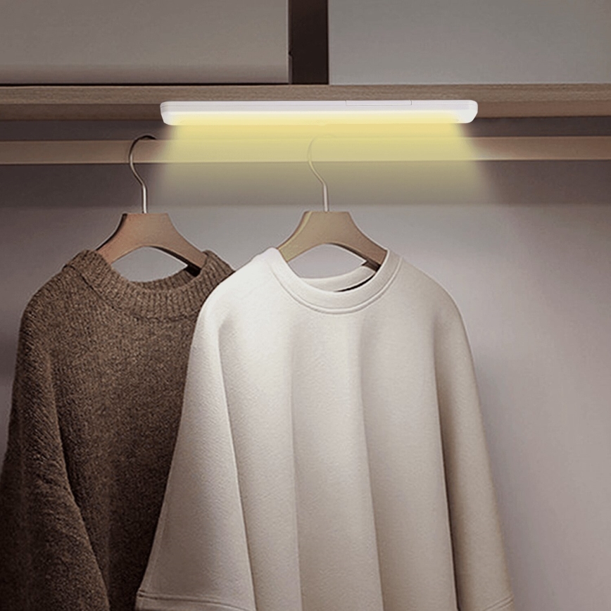 Aigostar - LED Kapivalgustus liikumisanduriga LED/1,5W/3xAA 3000K