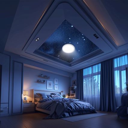 Aigostar - Hämardatav MESH LED laelamp 36W/230V 3000-6500K Ø 49,5 cm + kaugjuhtimispult