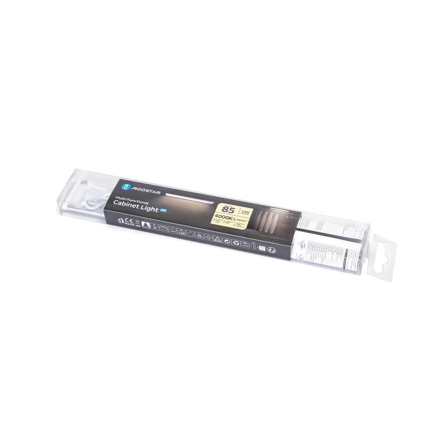 Aigostar - LED Laetav mööblivalgusti anduriga LED/1,5W/5V 4000K